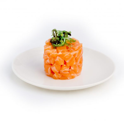 Tartar de salmón Tartar de salmón